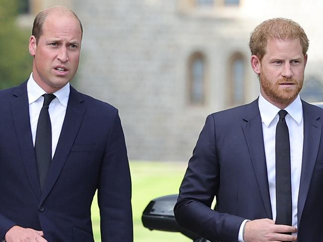 Prince William and Prince Harry. Picture: Chris Jackson/Getty Images