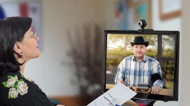 Medicare rules hampering access to telehealth psychological care. Picture Getty Images