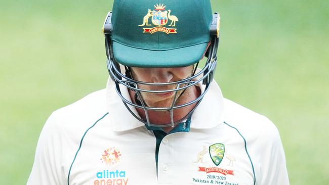 Tim Paine does not have a happy relationship with DRS.