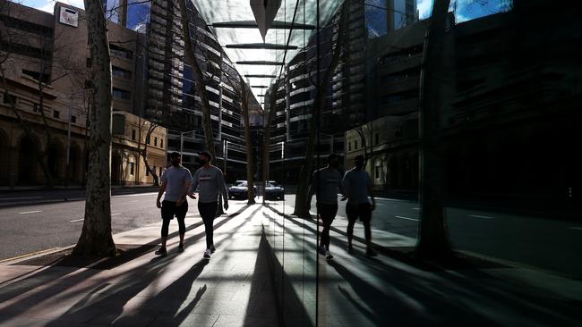 Sydney remains a ghost town with the lockdown extended until July 16. Picture: Lisa Maree Williams/Getty Images