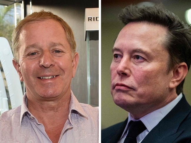 F1 veteran Martin Brundle has slammed Elon Musk. Photos: Getty Images/AFP