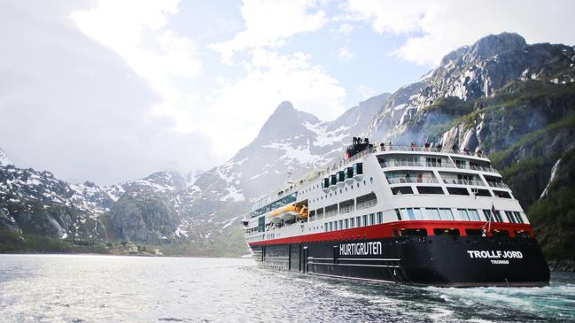 MS Trollfjorden Norwegian cruise ship. Picture: Supplied