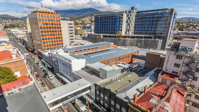 Coogans site in Hobart. Colliers International and PRD Nationwide has been appointed to offer for sale the Coogans Real Estate Portfolio in Hobart CBD and Moonah.