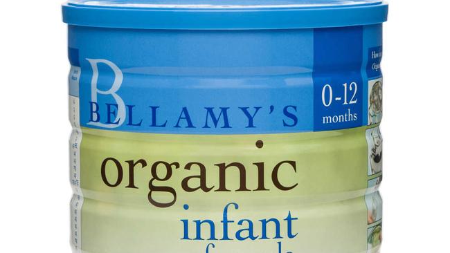 Bellamy's fashion organic formula price