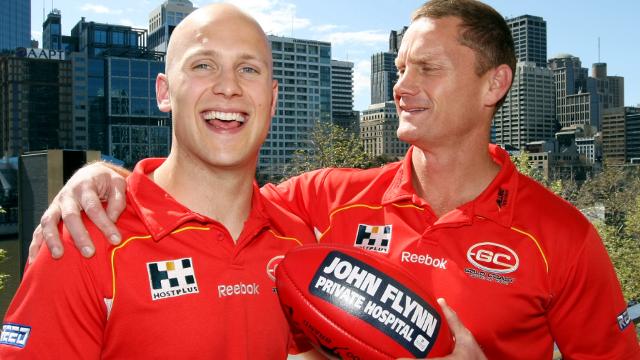 Favourite Sun ... Gary Ablett makes his big-money, big-ticket move to Gold Coast Suns.