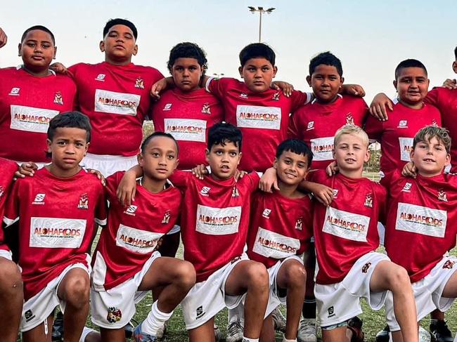 U10s Tongan team - Pacific Youth Rugby Festival 2023