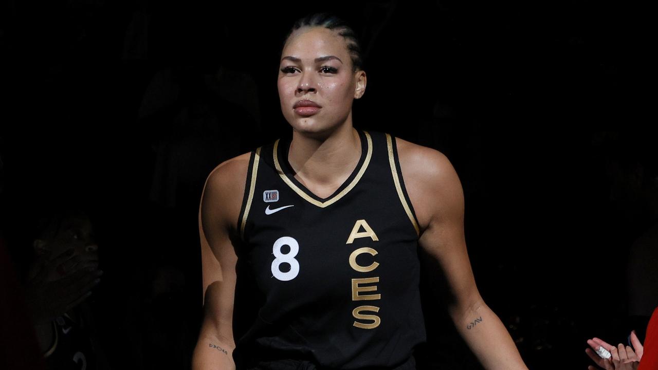 Liz Cambage of the Las Vegas Aces. Photo by Ethan Miller/Getty Images