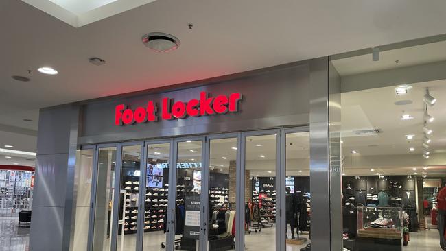 Hookey allegedly spent proceeds of crime at shops including Foot Locker at Westpoint Blacktown.