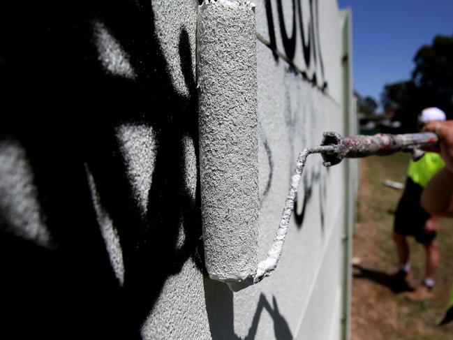 Blacktown Council spends $1 million per year cleaning up damaged property.