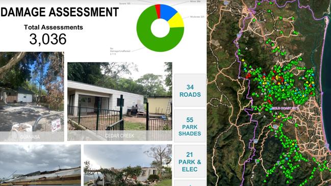 Gold Coast Christmas-New Year weather event - damage assessment.