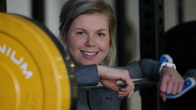 Western Bulldogs women's AFL star. Picture: Wayne Ludbey