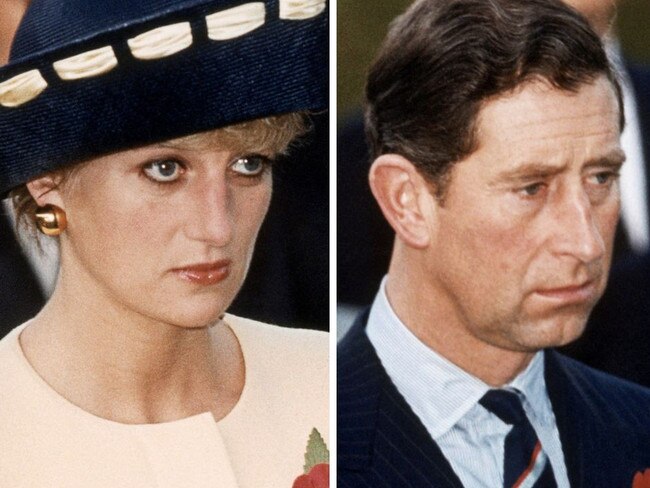 Princess Diana and Prince Charles. Picture: Getty