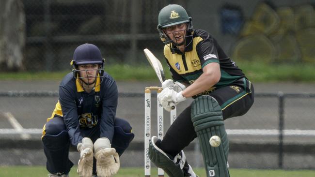 Jason Kilby batting for Bayswater. Picture: Valeriu Campan