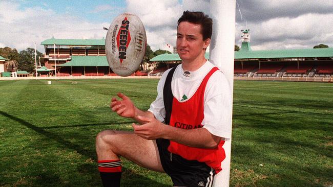 Jason Taylor was a key signing for Norths in 1994.