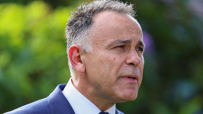 John Pesutto accused Moira Deeming of ‘conducting activities in a manner likely to bring discredit on the parliament or the Parliamentary Party’. Picture: Getty Images