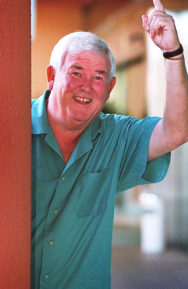 Test Umpire David Shepherd in Darwin. Picture: Kellie Block