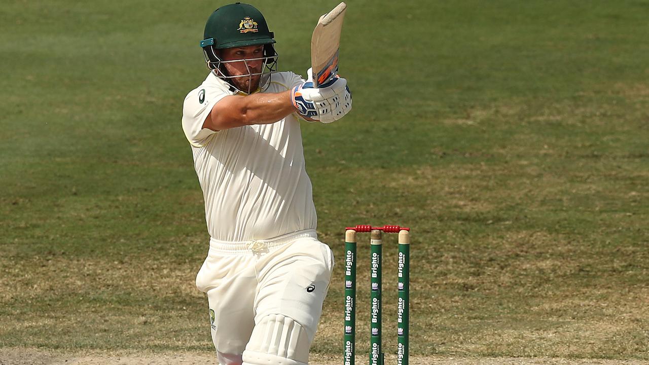 Aaron Finch has a big fan in Shane Warne. Picture: Getty.