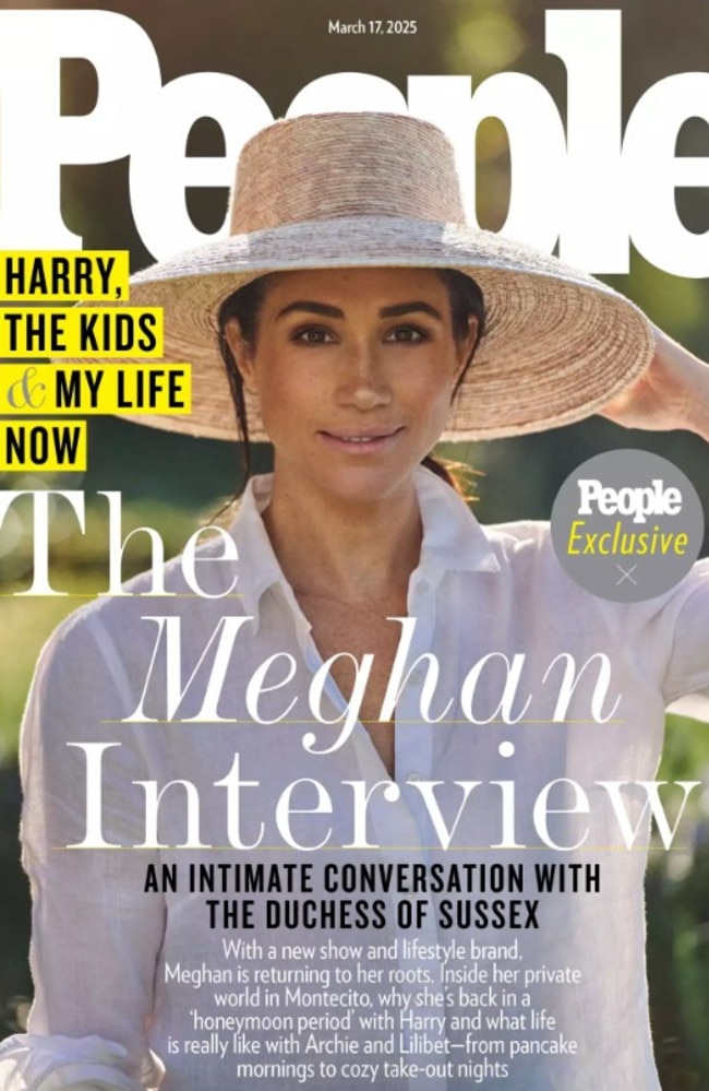 Meghan Markle will appear on an upcoming cover of People Magazine