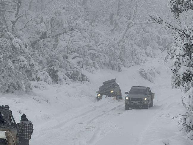 Icy blast and snow hits one state