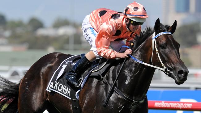 Black Caviar will return to Flemington on Saturday to parade before the BlackCaviar Lightning.