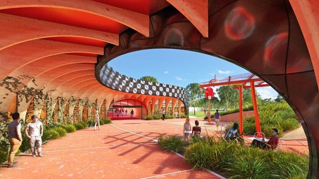 The Blacktown Exercise Sports and Technology Hub, or BEST, promises to deliver a multidisciplinary, science-based approach to community health and sports performance when it opens in mid-2023. Picture: Blacktown Council