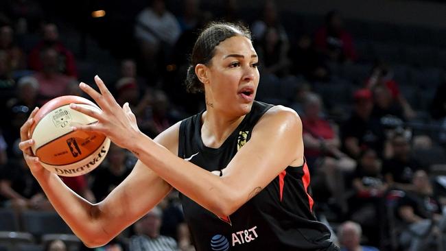 Australian basketball star Liz Cambage. Picture: AFP