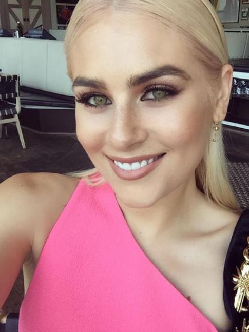 Carissa at this year’s Arias Picture: Instagram