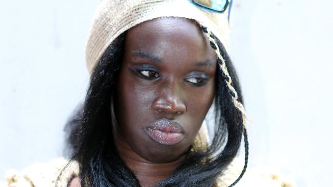 Akiir Muo claims she was taken hostage by her boyfriend Dimitrious “Jimmy” Gargasoulas before he allegedly went on a fatal rampage through the CBD. Picture: Yuri Kouzmin