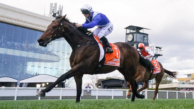 Allan Endresz, who had to relinquish his ownership share in Alligator Blood, is allowed to race horses again in Victoria. Racing Photos via Getty Images