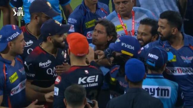 Kohli BLOWS UP after clash with former teammate