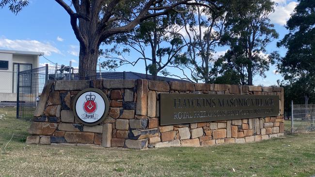 The region’s first death to this outbreak is linked to RFBI Hawkins Masonic Village aged care at Edgeworth. Picture: Emily Burley.