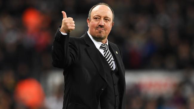 Newcastle United manager Rafa Benitez. Picture: Getty Images