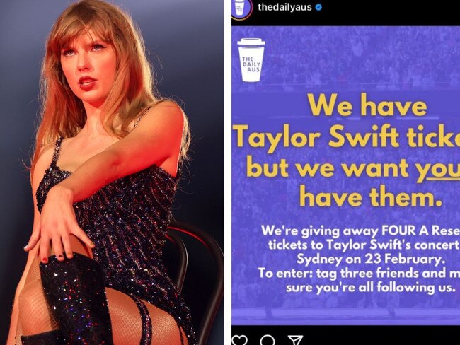 A publication in Australia is facing backlash after allegedly deleting a post offering free tickets to Taylor Swift’s tour Down Under.