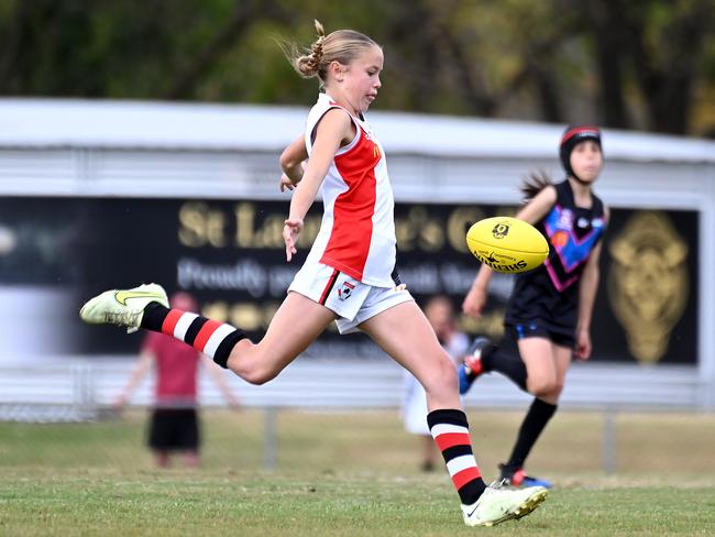 Action from Saturday's McDonaldâ€™s South East Queensland Youth Grand Finals played at Yeronga AFC. 2 September 2023. Picture, John Gass