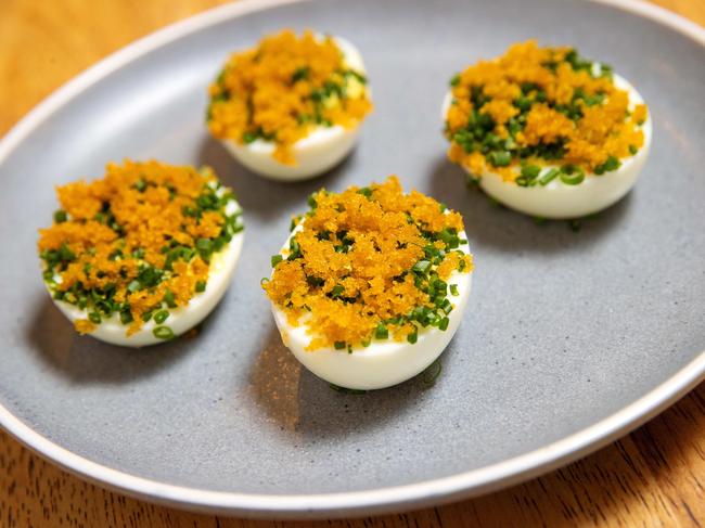 Devilled eggs. Picture: Mark Stewart