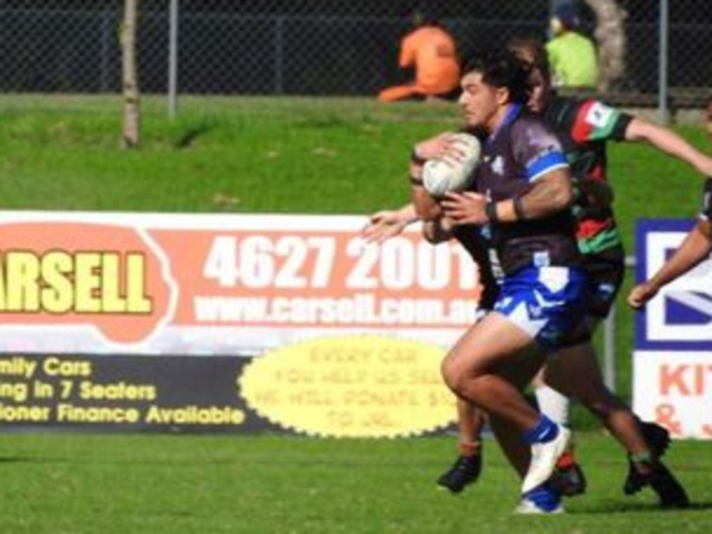 Ruamanomarua (Ali) Stokes of the Pasifika at the Harmony Nines. Picture: Contributed