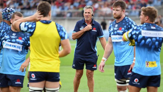 Waratahs head coach Rob Penney: ‘The talent is there. It is just going to need a bit of nurturing but what scares me a little bit is that there is a lack of patience.’ Picture: Getty Images