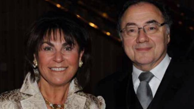 Honey Sherman and Barry Sherman.