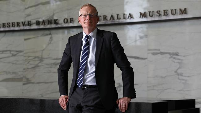 Reserve Bank governor Philip Lowe. Picture: Jane Dempster