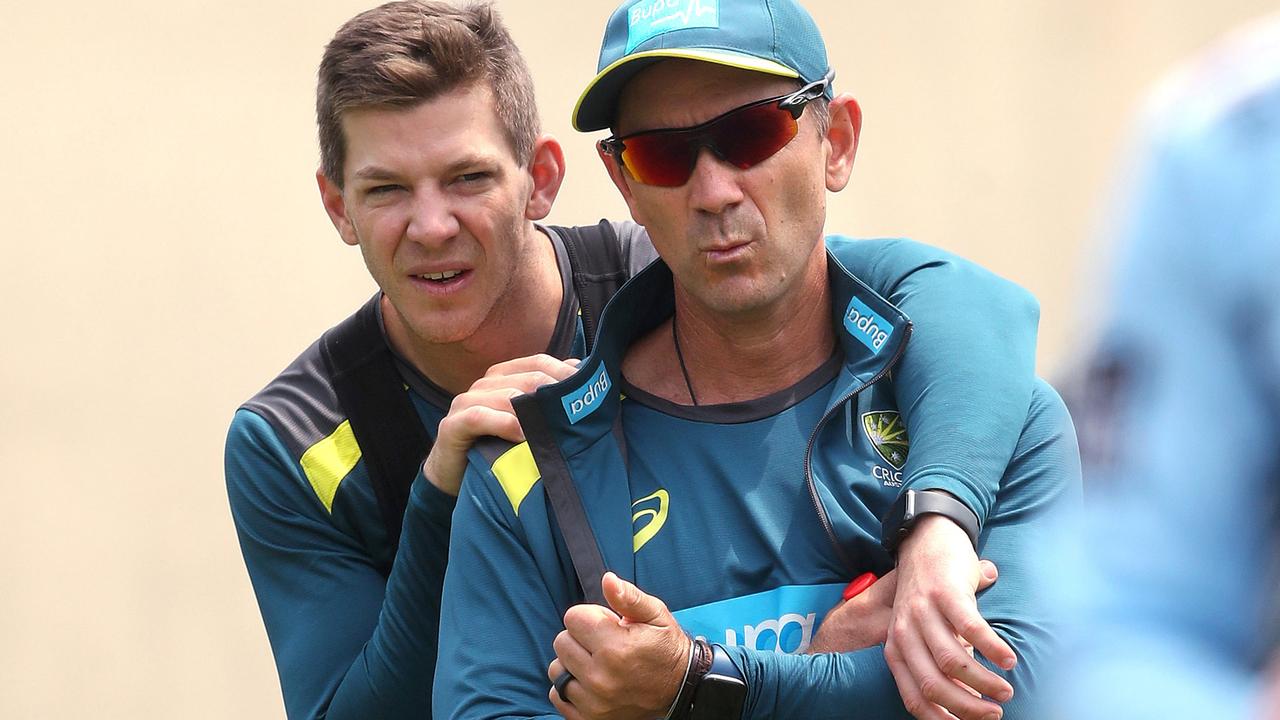 Australian coach Justin Langer says his team was ‘slack’ during the Boxing Day Test against India. Picture: Phil Hillyard