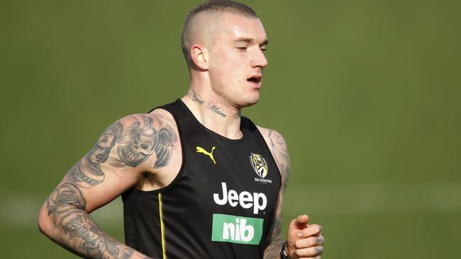 Dustin Martin has frustrated coaches who paid top dollar for him at the start of the year. Picture: Darrian Traynor/Getty Images.