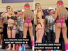 Social media melts as boxers strip off