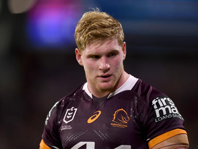 NRL 2022 RD07 Brisbane Broncos v Canterbury-Bankstown Bulldogs - Thomas Flegler. Picture: NRL Photos