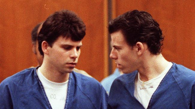 Lyle and Erik Menendez were convicted in 1996 of murdering their parents and were sentenced to spend the remainder of their lives in prison. Picture: AP Photo