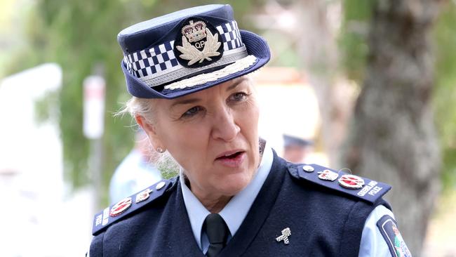 Queensland Police Commissioner Katarina Carroll. Picture: Steve Pohlner