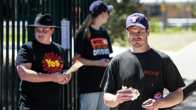 Voting day in Penrith was a success for the no campaign. Picture: Julian Andrews