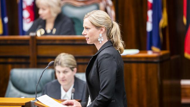 Opposition Leader Rebecca White. Picture: RICHARD JUPE