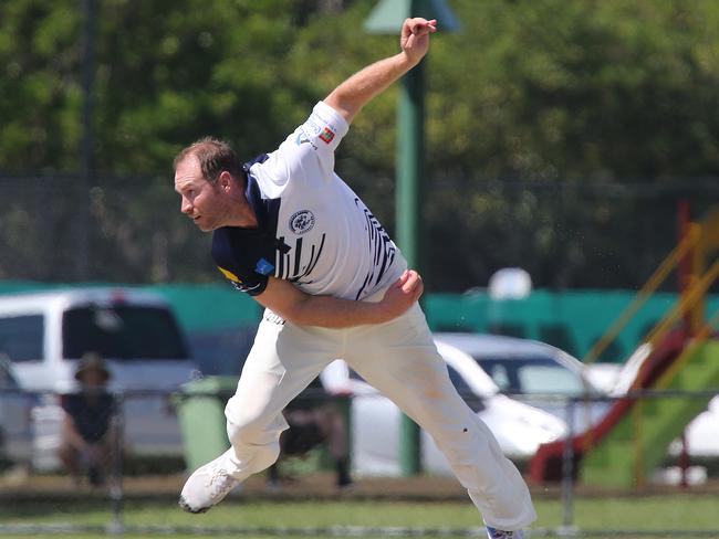 Broadbeach Robina’s Reece McDonald. Picture: Mike Batterham