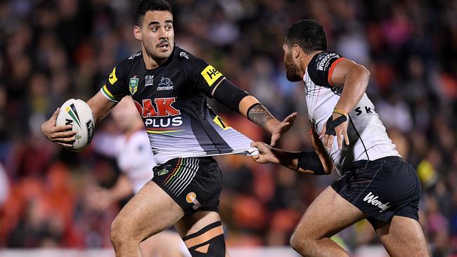 Tyrone May has been stood down by the NRL. Picture: AAP Image/Dan Himbrechts