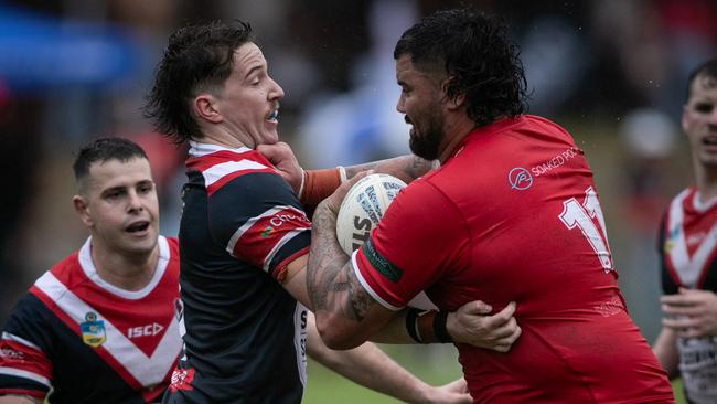 KIncumber and Erina clashed in a tense local derby. Julian Andrews